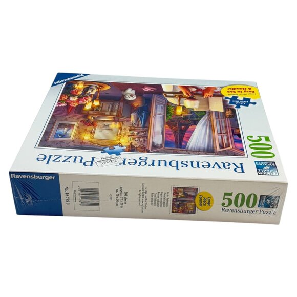 Ravensburger Paris Cozy Bathroom JigSaw Puzzle 500 Piece Large Format - Picture 4 of 9